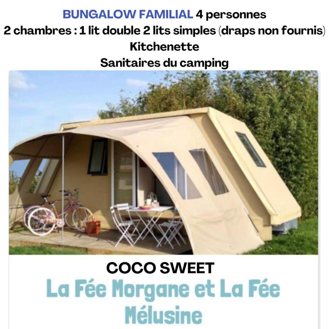Concoret Camping Le Val Aux Fees - Broceliande מראה חיצוני תמונה