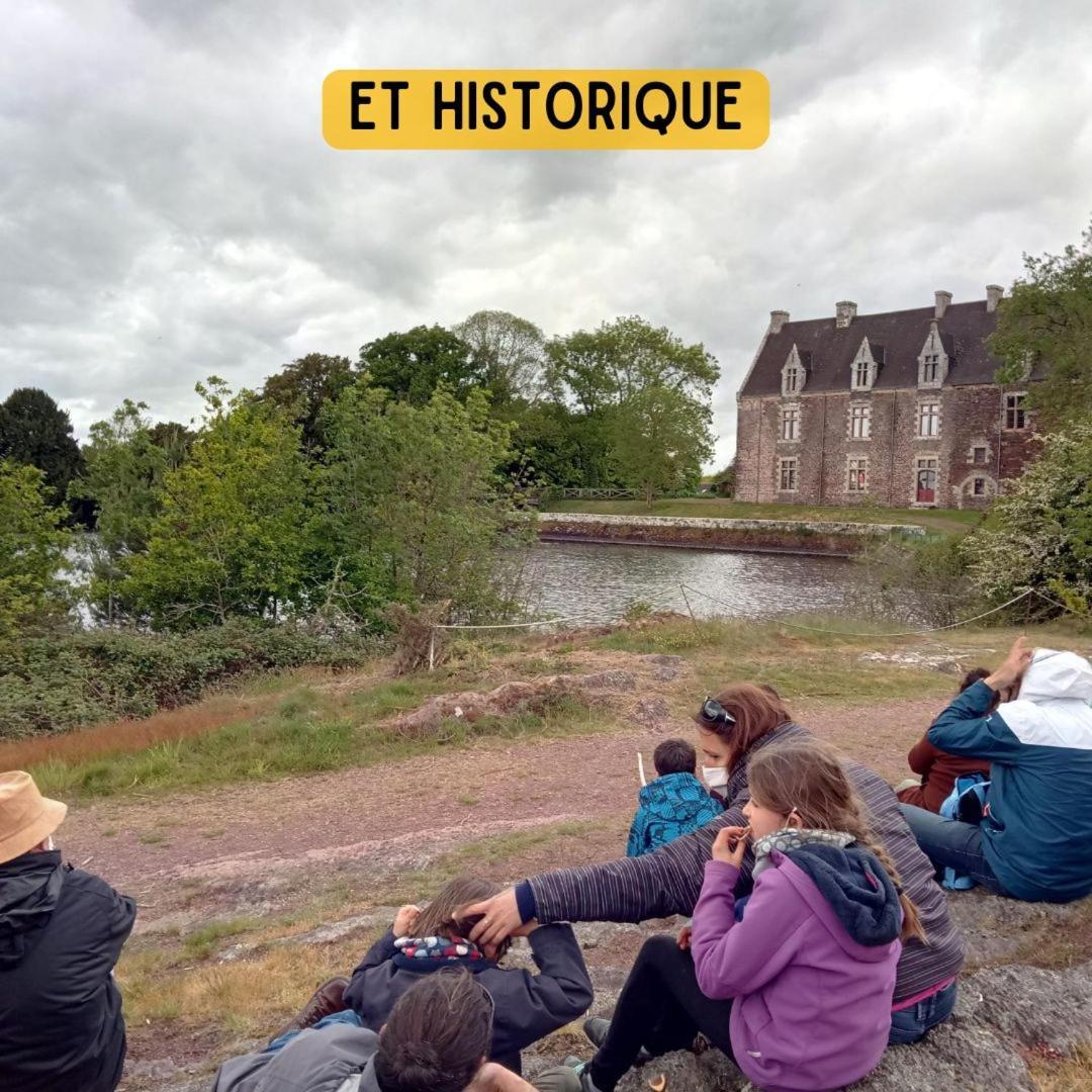 Concoret Camping Le Val Aux Fees - Broceliande מראה חיצוני תמונה