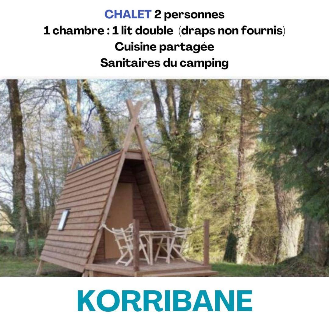 Concoret Camping Le Val Aux Fees - Broceliande מראה חיצוני תמונה