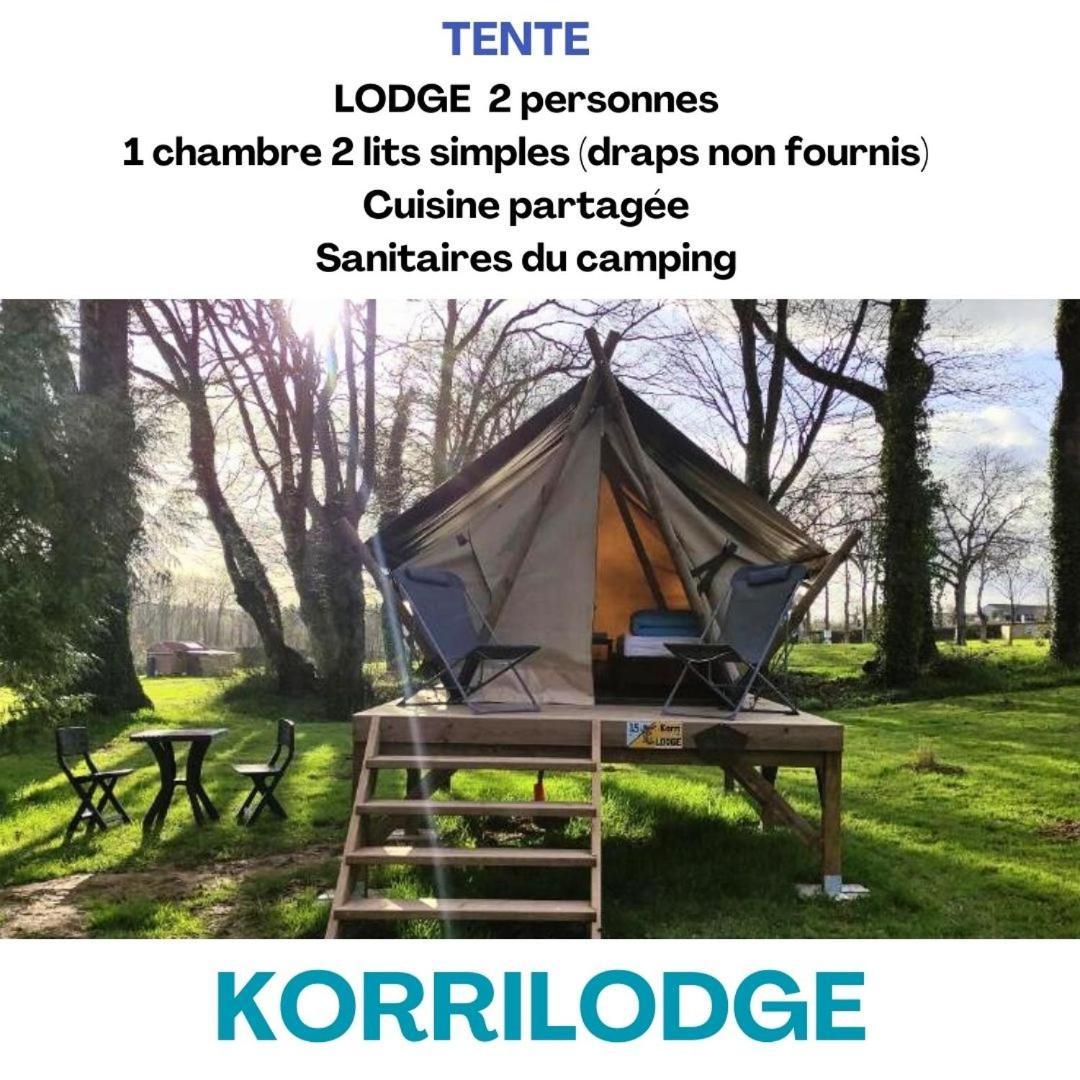 Concoret Camping Le Val Aux Fees - Broceliande מראה חיצוני תמונה