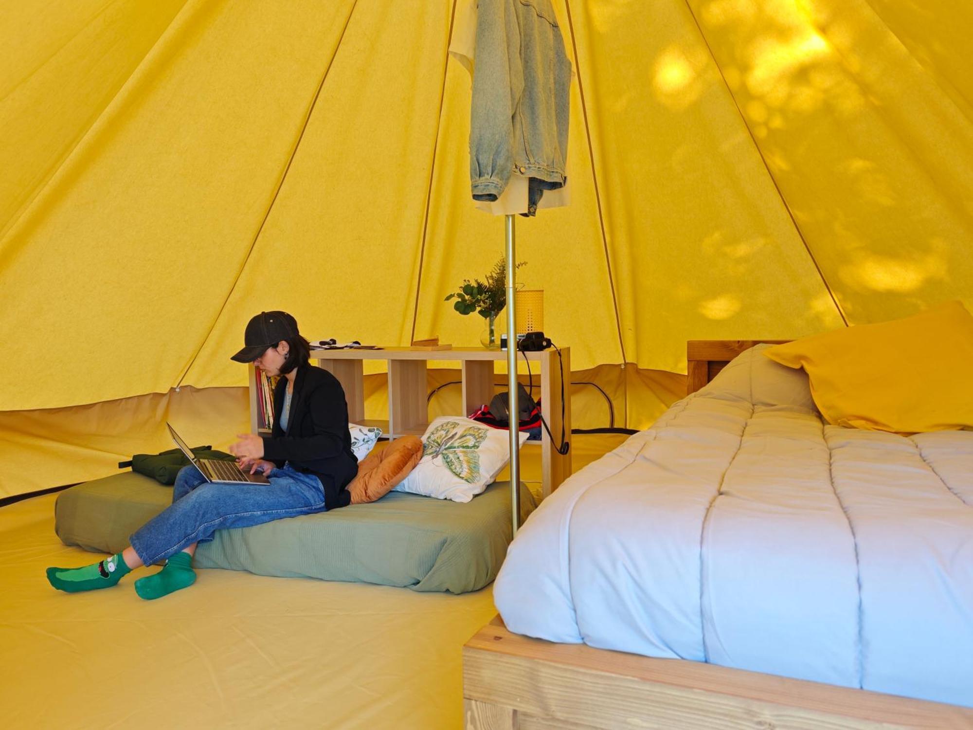Concoret Camping Le Val Aux Fees - Broceliande חדר תמונה