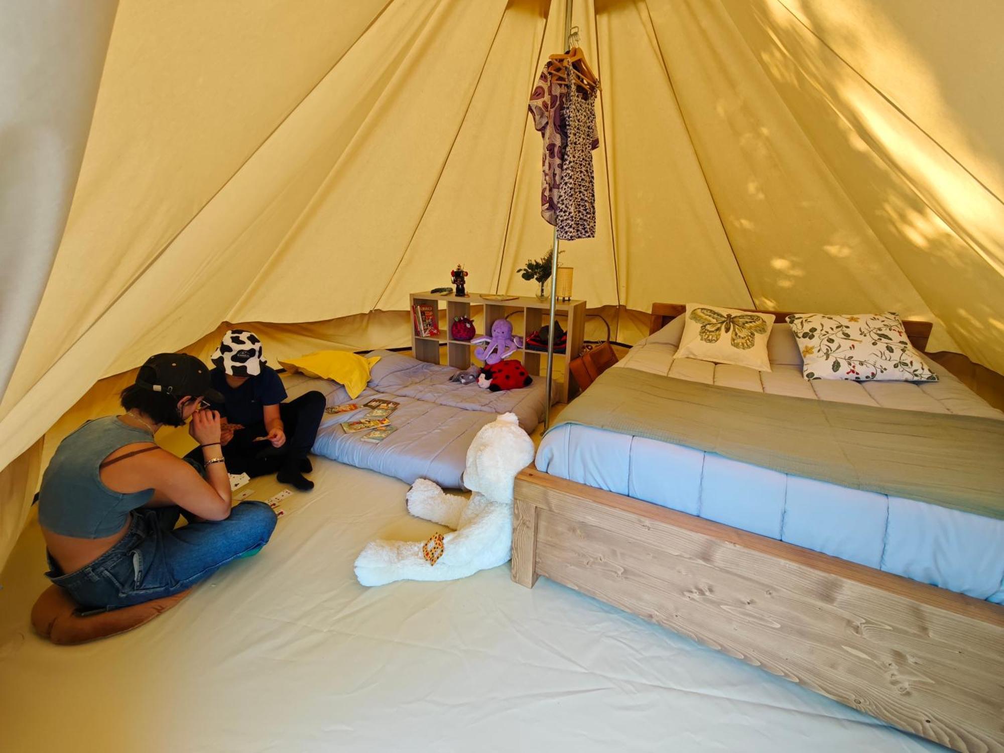 Concoret Camping Le Val Aux Fees - Broceliande חדר תמונה